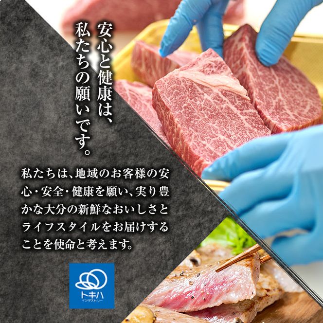 百年の恵み おおいた和牛 A5 ステーキ用 厚切り 厳選部位 (計600g・300g×2枚) 国産 牛肉 肉 霜降り ロース 肩ロース サーロイン 和牛 ブランド牛 ステーキ 冷凍 【FS10】【 (株)トキハインダストリー】