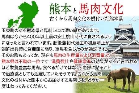馬刺し3種の盛り合わせ 【特選霜降り馬刺し80g/ロース馬刺し80g/赤身馬刺し80g×2】+タレ100ml付き 《30日以内に出荷予定(土日祝除く)》 送料無料---hkw_26_lcl_33_3syu---