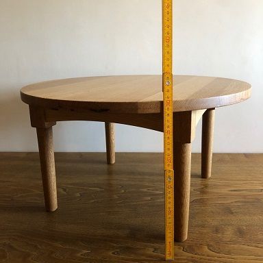 小さな　ちゃぶ台(ウイスキー樽材再利用)【GOODWOOD WORKS】_HA0885