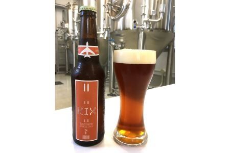 020C041 KIX BEER１２本セット（アンバーエール）【クラフトビール ビール お酒 地ビール びーる 瓶ビール 泉佐野ブルーイング】