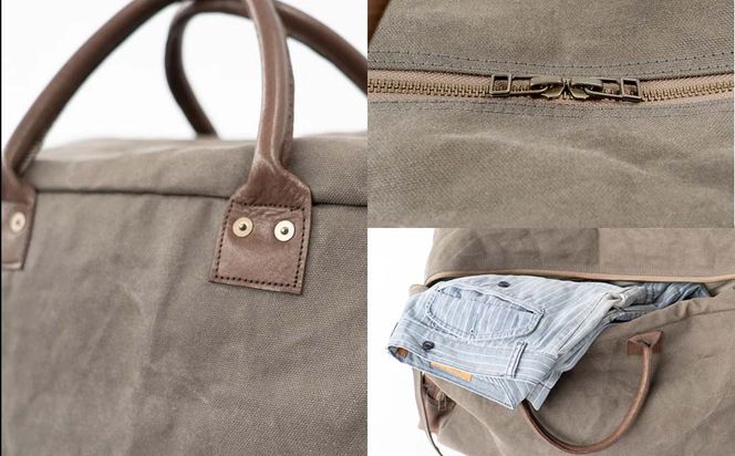 シカ革ボストンバッグ Z-UY-A07A