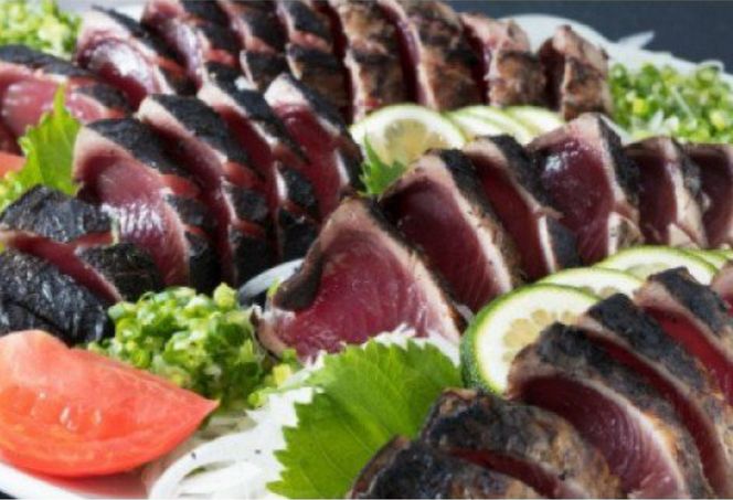 【ふるさと納税】【偶数月６回定期便】厳選かつおの完全わら焼きたたき 1回あたり2節 室戸海洋深層水の塩付き かつおのたたき カツオのたたき 鰹 カツオ たたき 海鮮 冷凍 送料無料　kr014