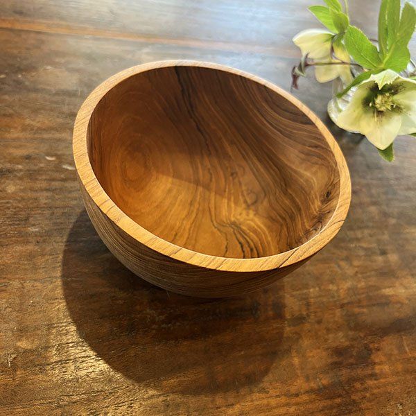 無垢　チーク材　茶碗（どんぶり）　BV-16