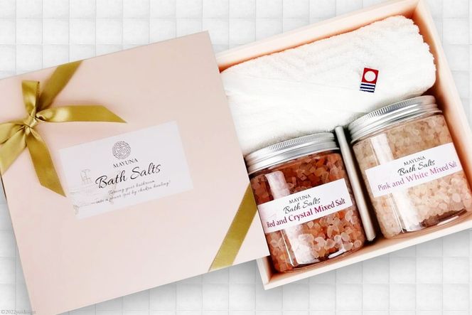 バスソルト コフレセット(250g×2個) 個包装 発汗 [マユナ 大阪府 守口市] [2294]