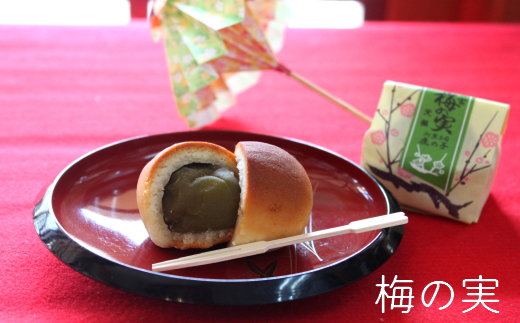 【老舗の菓子屋 鹿の子】築上銘菓「 梅の実 」15個《築上町》【有限会社　御菓子司　鹿の子】 [ABAC004]