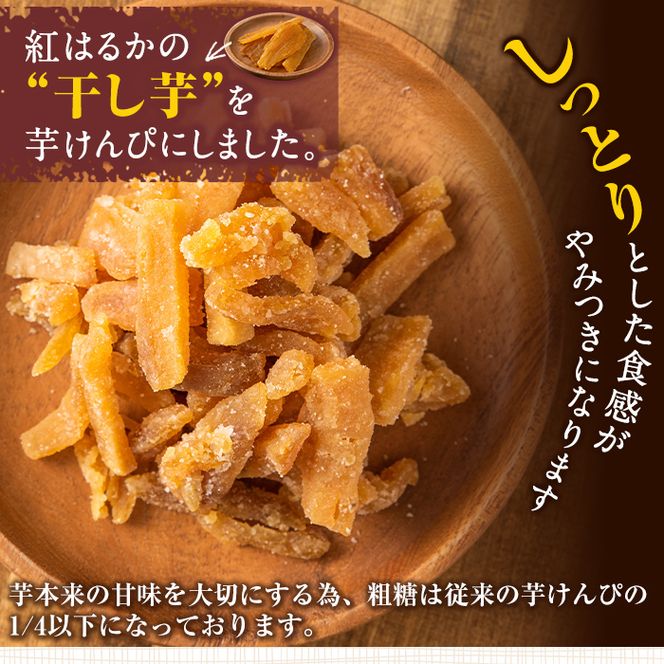 a885 しっとり食感の干し芋けんぴ(合計1kg・100g×10袋)【ファーム工房】国産 鹿児島県産 長期熟成 紅はるか ほしいも 干しいも 干し芋 焼芋 焼き芋 着色料・保存料不使用 無添加 スイーツ おやつ