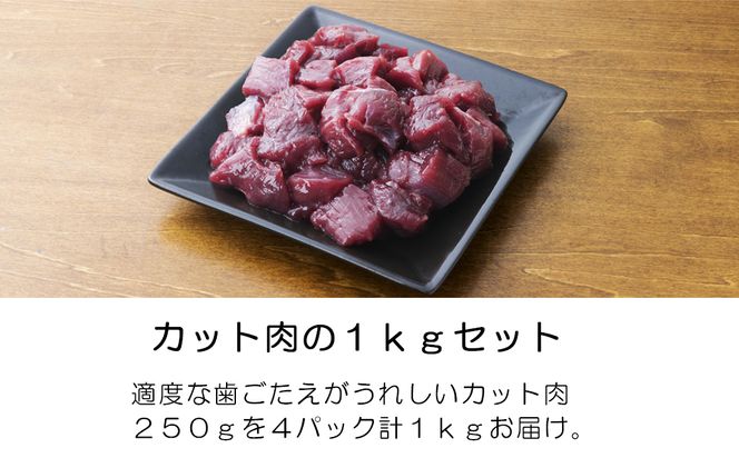 森のジビエ for PET 鹿肉  1kgセット ペットフード 犬 猫 A-JK-A15A