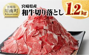 ※数量限定※宮崎県産和牛切り落とし1.2kg 【 国産牛 牛肉 肉 お肉 切落し 】[D00639]