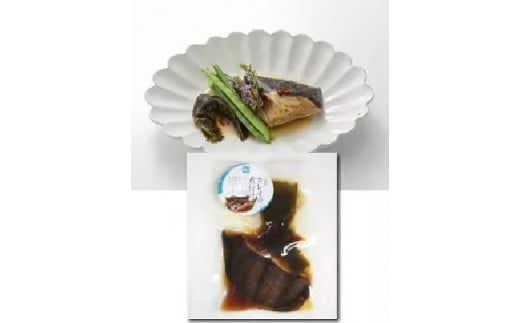 カレイの煮付1切×2とすき昆布とイカの煮付75g入×2のセット【0tsuchi00445】