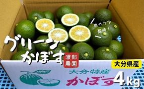 B3-116 【先行予約】かぼす （4kg）