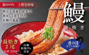【土用の丑の日までにお届け】＜四万十食品＞うなぎ蒲焼　長焼2尾／ＢＣ 鰻 ウナギ うなぎ お取り寄せ グルメ きざみ ギフト 食べ物 食品 おかず 国産鰻 蒲焼 うなぎ蒲焼 ウナギ蒲焼 鰻蒲焼 冷凍 送料無料 国産 高知 高知県 四万十 25-366U