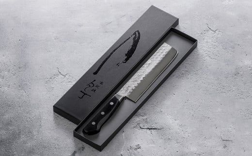 H45-28 虎徹 ヤスキハガネ青紙2号 菜切包丁 165mm（安田刃物）