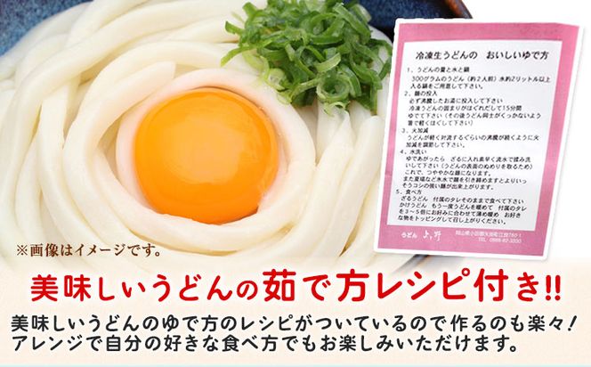 うどんよし野 冷凍 生うどん 8人前 (うどん2人前×4袋 つけ汁2人前×4袋) 岡山県矢掛町 《30日以内に出荷予定(土日祝除く)》茹で方 レシピつき---osy_fuysnud_30d_24_11000_8---
