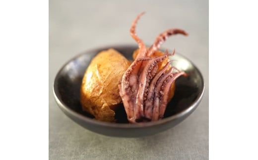 【北海道産じゃがいも使用】じゃがいか 5パックセット するめいか イカゲソ 冷凍 おつまみ 海鮮 野菜 せたな町 ふるさと納税