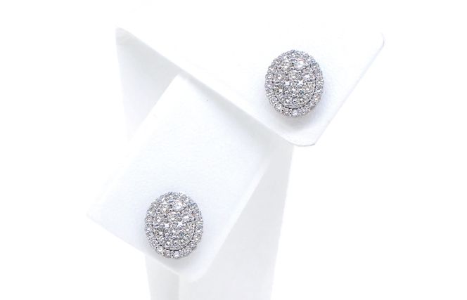 J022-4 ARC-EN-CIEL プラチナ ダイヤピアス（計 1.0ct）【鑑別書付き ジュエリー プレゼント ギフト ファッション アクセサリー 贈り物 贈答 お祝い 記念日】