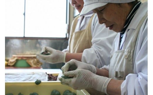 村上の元気なかあちゃんたちが手作りした笹団子（こしあん20ヶ）1061003