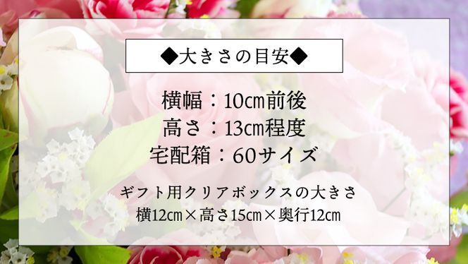 赤 ・ ピンク 系 プリザーブド フラワー S ギフト プレゼント 花 お祝い 贈答 記念日 [CT070ci]