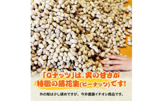 今井農園産 落花生「Qナッツ」6袋（130g×6）【 ピーナッツ おつまみ 国産 宮崎県産 】[D03402]