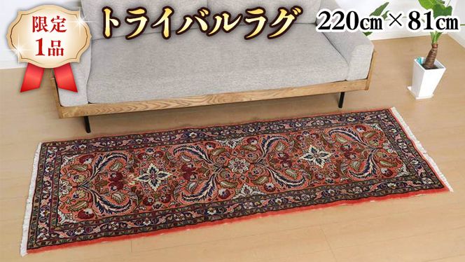 ペルシャ絨毯 ビンテージ トライバルラグ (ユニーク品)No:34138 ふくれる