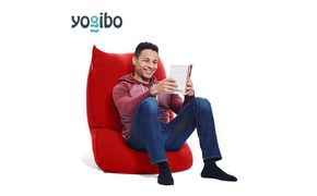 K1735  Yogibo Lite(ヨギボー ライト)【レッド】