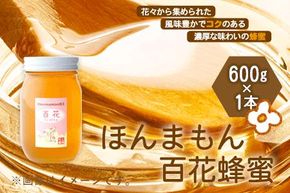 ほんまもん百花蜂蜜 600g×1本 村上養蜂《90日以内に出荷予定(土日祝除く)》和歌山県 紀の川市---wsk_murayhh1_90d_21_11000_600g---