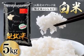 米 梨北米 コシヒカリ 5kg [梨北農業協同組合 山梨県 韮崎市 20743511] こしひかり お米 おこめ こめ コメ 精米 5キロ ご飯 ごはん 白米 国産 JA梨北