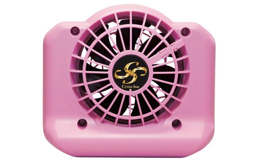 D35-20 コードレスファン Cross-fan【ピンク】