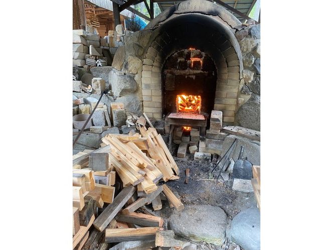 丹波音羽焼 穴窯 焼き締め 丼鉢 ≪焼き物 陶器 丼ぶり 茶碗 鉢≫