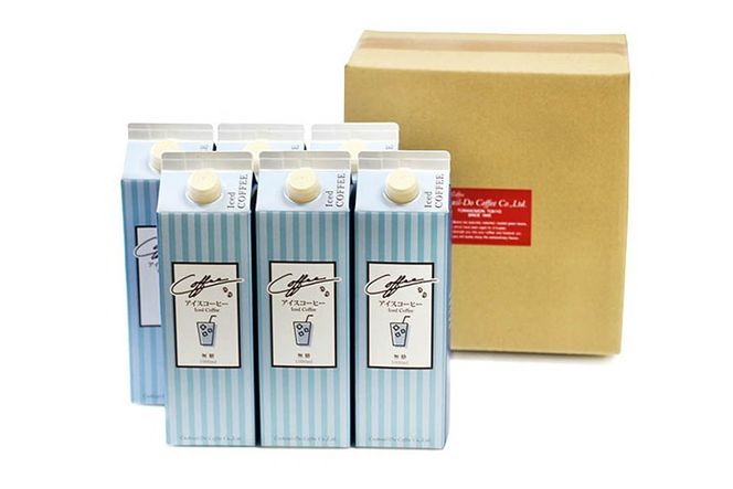 コーヒー リキッド アイスコーヒー 無糖 1000ml×6本 自家焙煎 珈琲 [コクテール堂 韮崎工場 山梨県 韮崎市 20743188] 珈琲