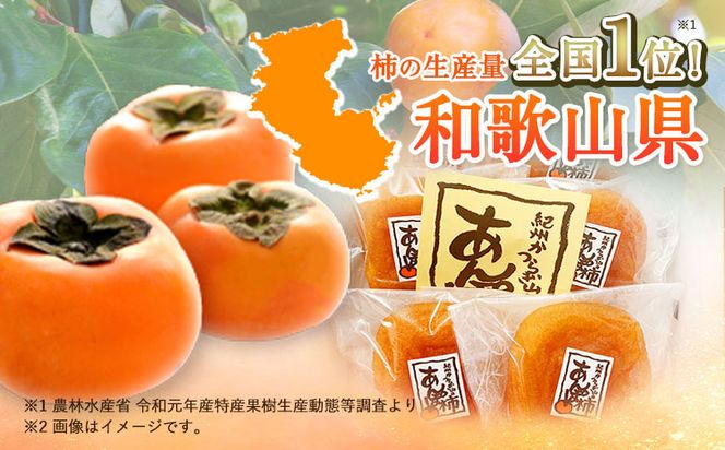 【先行予約】紀州かつらぎ山のあんぽ柿 化粧箱入 約500g 株式会社魚鶴商店《2026年1月中旬-1月末頃出荷予定》 和歌山県 日高町 かき 柿 あんぽ柿 ひらたねなし柿 紀州 かつらぎ山 ドライフルーツ---wsh_utsktanpk_j1_23_13000_500g---