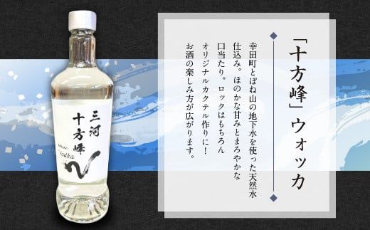 「十方峰」ウォッカ 木樽貯蔵焼酎「蔵轟」飲み比べ セット 合計2本 720ml×各1本 焼酎 お酒