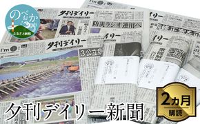 【2か月定期便】夕刊デイリー新聞 N0108-YZB037