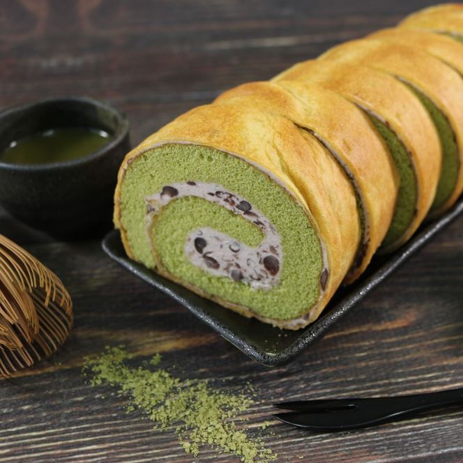 しゅーろーる 1本【抹茶小倉クリーム】 [tsuboya002-2_1]	