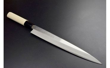 H8-157 関鍔蔵作 白木 刺身包丁