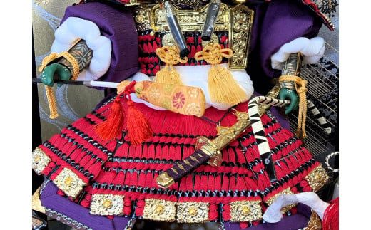 356.伝統工芸士 蘇童の五月人形 『名武将 真田幸村公』わらべ大将飾り