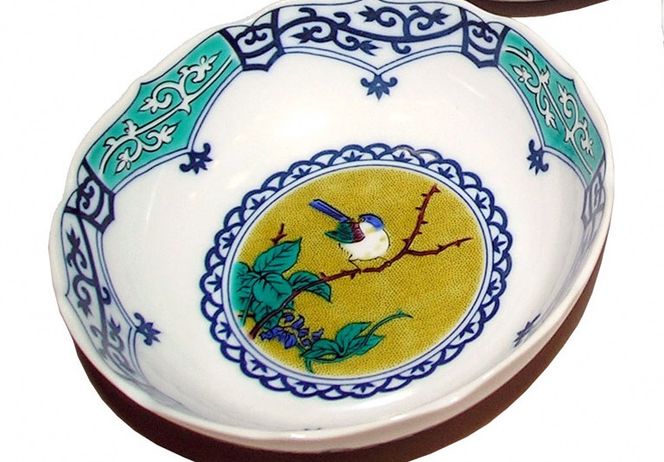 4.7号小鉢揃 染付間取吉田屋 018012