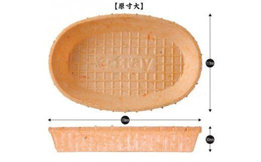 e-tray（イートレイ）　食べられるお皿・4種セット（全40枚）　H068-044