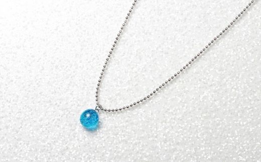人気特価激安 2463.ジュエリー ネックレス アクセサリー 湖水 ガラス細工 ネックレス・ペンダント