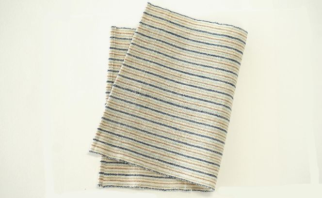 309.草木染の手つむぎランチョンマット