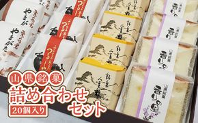 山県銘菓　詰め合わせセット　20個入り [No.376]