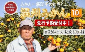 みかん 【先行予約】土井さんのみかん（10kg） ミカン みかん オレンジ おれんじ 柑橘 C3-23