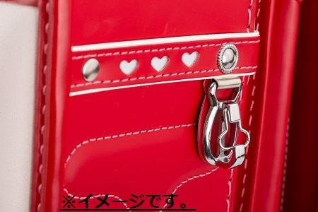 牛革ランドセル　色：チェリーピンク（フラットファイル対応サイズ）