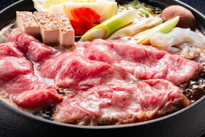 【厳選部位】博多和牛 サーロイン しゃぶしゃぶ すき焼き 用 スライス 500g 化粧箱 [MEAT PLUS 福岡県 筑紫野市 21760753] 肉 牛肉 お肉 和牛 黒毛和牛 ブランド牛 冷凍