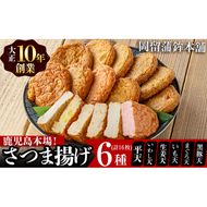 本場鹿児島のさつま揚げセット(全6種・計16枚) a1-100