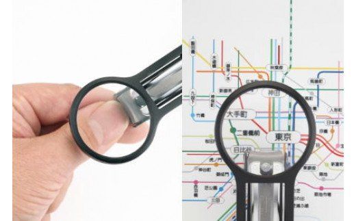 H7-137 ＜刀匠 ◇貝印 関孫六の伝統から生まれたツメキリ＞ ◇貝印 関孫六 ルーペ付きツメキリ大口径Ｍ ～ルーペ付きだから爪がしっかり見えて切りやすい 虫眼鏡 ルーペ 拡大 爪切り つめきり 黒～