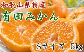 [秀品]和歌山有田みかん約5kg (Sサイズ)★2024年11月中旬頃より順次発送    BZ030