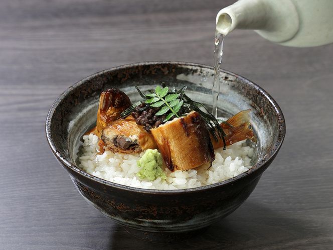 628.鮎の甘露煮の出汁茶漬け(4人前)(A628-2)