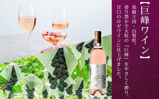 巨峰ワイン  720ml モンデ酒造 177-4-004