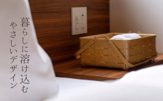 J4-06 大分の竹を使った竹かご・角物（蓋なし）