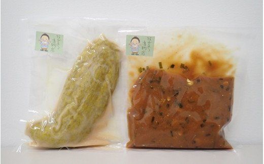 0C1-27 ニンニクみそ&瓜の酒粕漬けセット